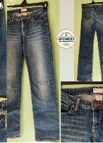 Jeans Denim Azul Clásico Upcycled